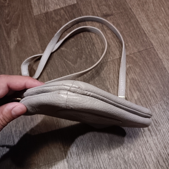 Tory Burch Light Gray Crossbody Bag - Picture 5 of 6